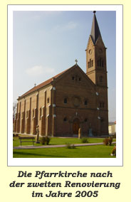 Die Pfarrkirche nach der zweiten Renovierung im Jahre 2005
