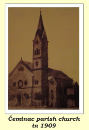 The �eminac parish church in 1909